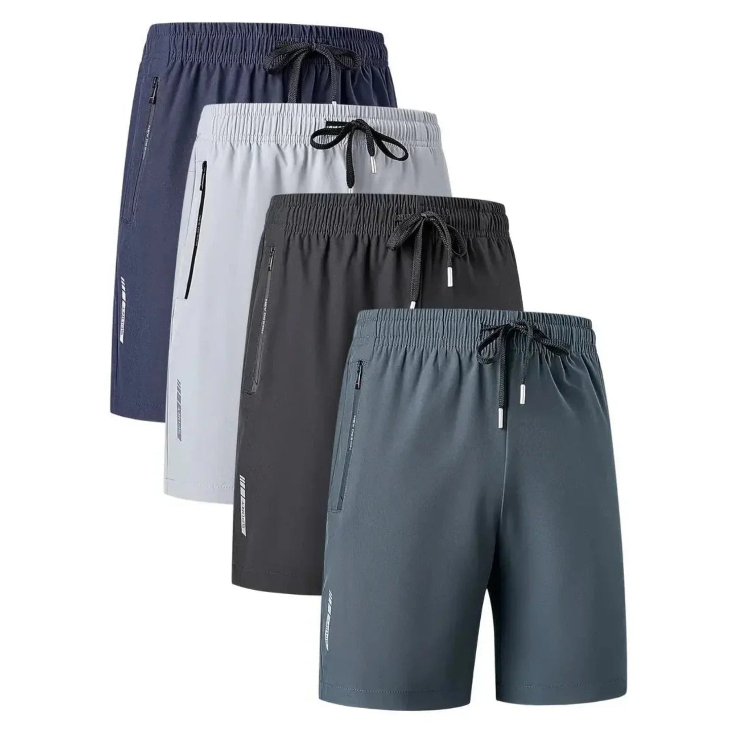 Combo of 4 Men's Stretchable Cotton Shorts 🩳🛒